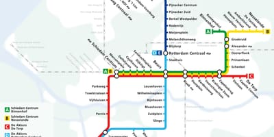 Lahey metro haritası