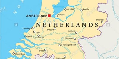 Rotterdam ve amsterdam Haritayı göster 